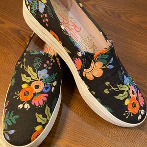 Women's Keds x Rifle Paper Co. Double Decker Garden Party Slip On Shoes